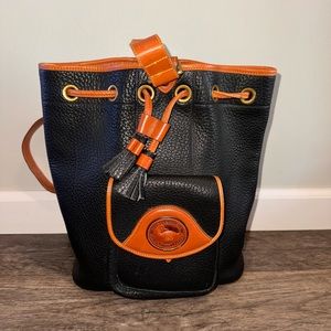 Vintage Dooney & Bourke Drawstring Bucket Bag